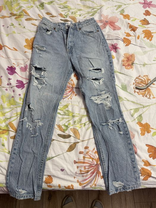 Дамски чисто нови дънки на Зара ZARA