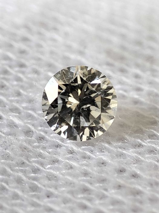 Diamant Natural Brilian Rotund 3.51mm 0.161 ctw Si1 color H VG Artmax Diamante Brilliant pentru inel aur de logodna