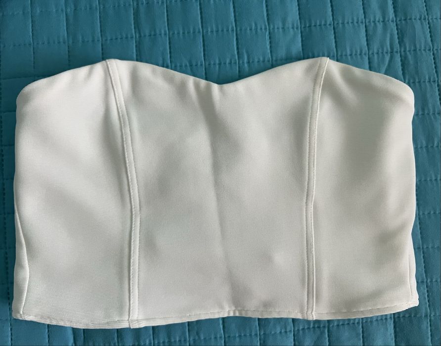 Кроп топ bershka/review