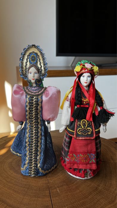 Set papusi din ceramica de colectie - cultura slava