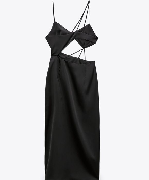 Продам чёрное красивое платье ZARA