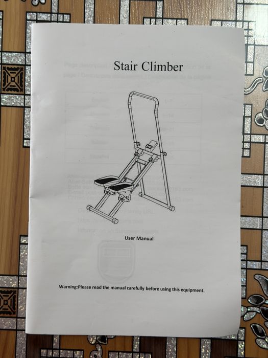 Stepper vertical pliabil