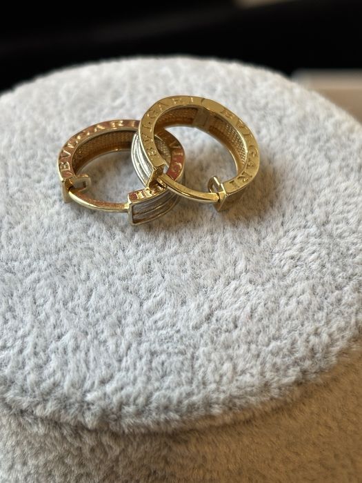 Златни обеци Булгари 3.58 14к