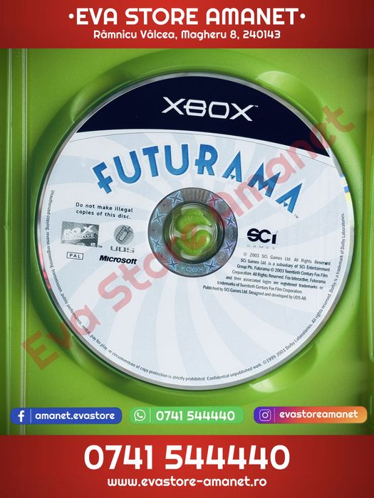Joc Consola OG xBox / Classic xBox / xBox Original Futurama