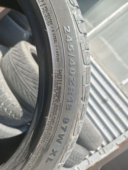 245/40/18 лентяя резина