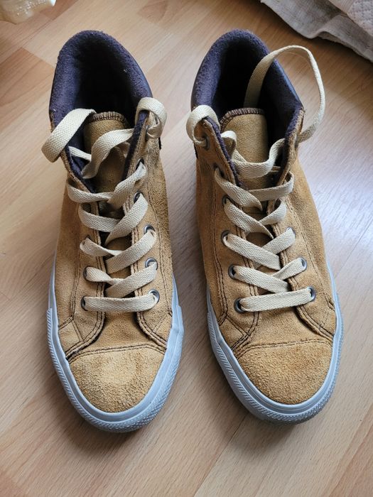 Teniși Converse din piele întoarsă