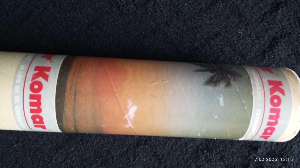 Vand tapet lavabil cu peisaj plaja exotica cu palmieri