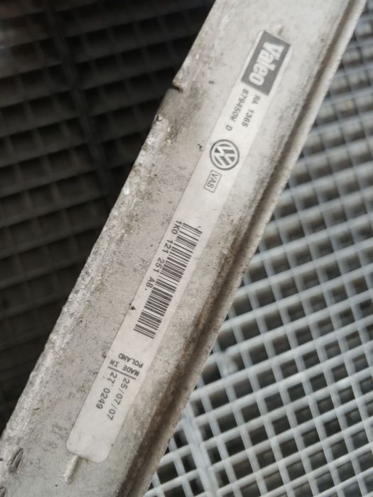 radiator apa 1.6 tdi 1.9 tdi 2.0tdi  vw golf 5 1k audi a3 8p seat leon skoda octavia 2 1k0121251ab