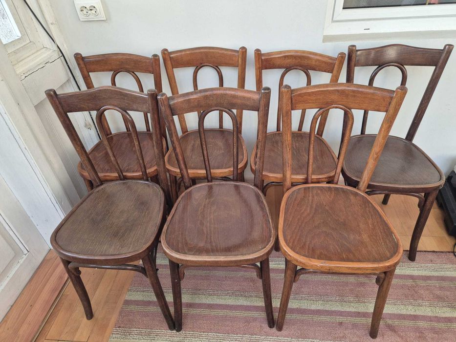 Set 7 scaune vintage