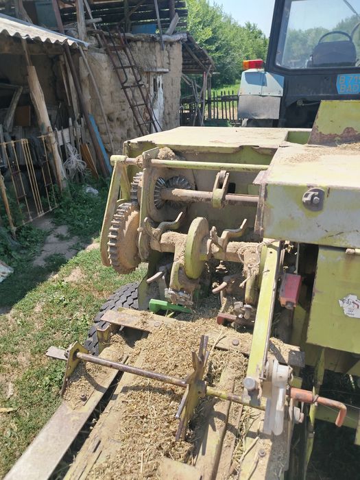 Мтз 80 преспен бірге claas markant 60