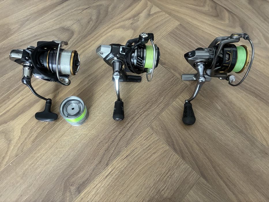 Okuma ITX 2500/Daiwa Legalis 2500/ Dam Quick 7 3000