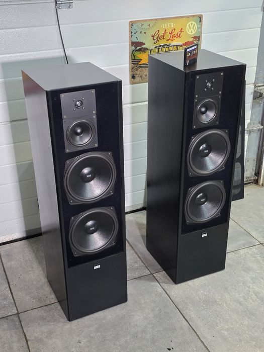 Boxe de podea HECO superior 830, 140-200w, 4-8 ohm , hifi retro