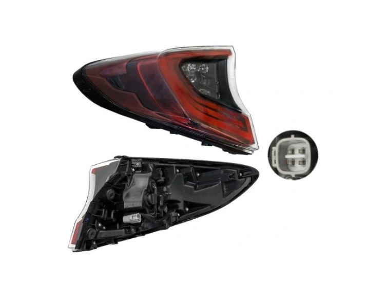 Stop spate, lampa Toyota C-Hr, 10.2016-12.2023, montare spate, stanga/dreapta, LED; exterior