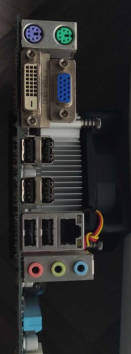 Материнская плата Н61 LGA1155+проц+кулер