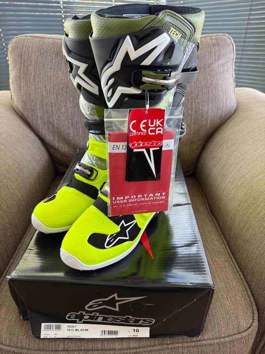 Alpinestars Tech 7 мотокрос ботуши