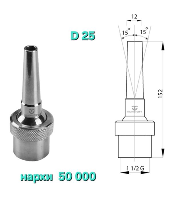 Фонтанныефорсунки, очень мощные