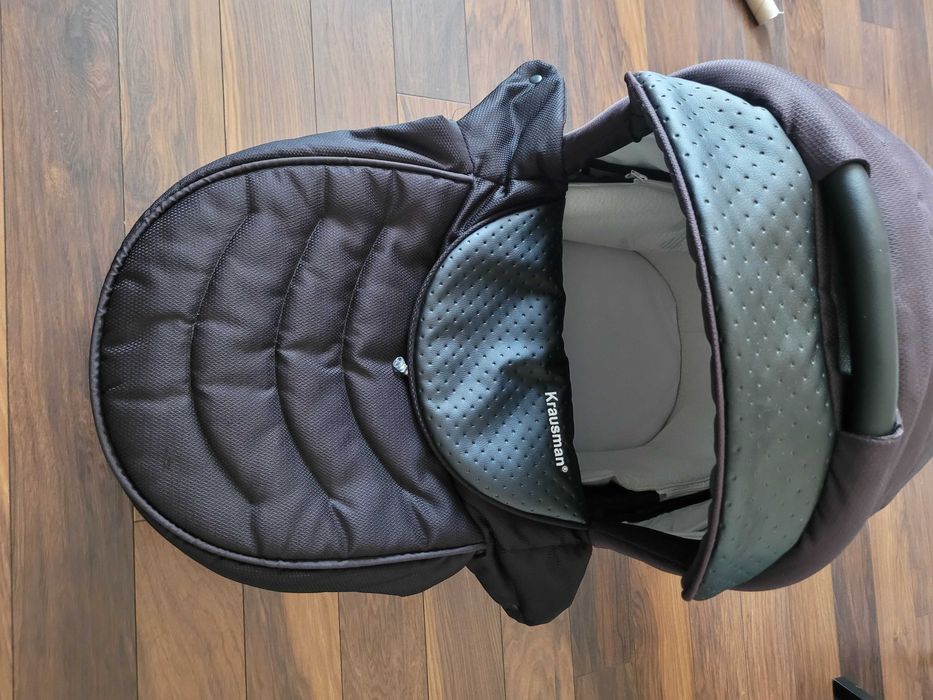 Carucior 3 in 1 Krausman Poema Black Ed. Limitata – Testat ADAC