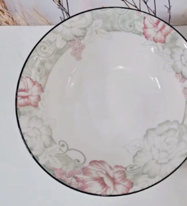 Дълбока керамична чиния / Купичка за супа и салата – Високо качество