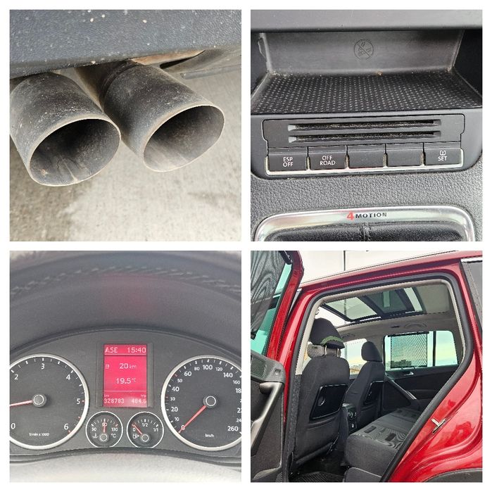 Volkswagen Tiguan 2.0 Tdi 140 cp, 4x4, An 2008, Unic proprietar de noua