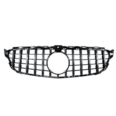 Решетка за Mercedes W205 C-Class (2014-2021) chrome/black - GT