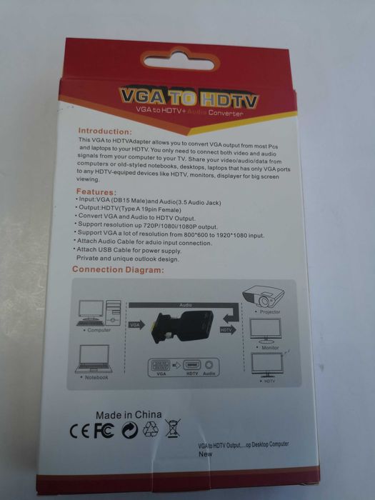 Convertor VGA la HDMI