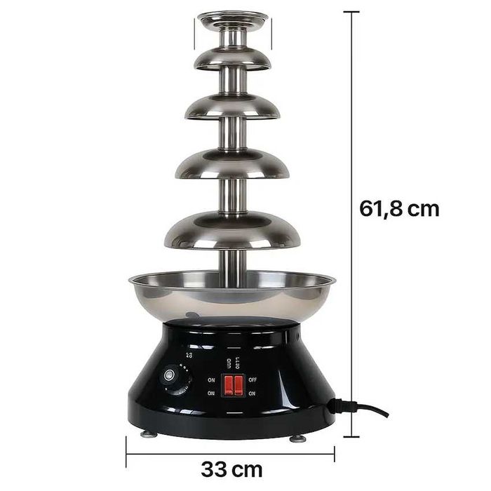 Професионален шоколадов фонтан Don Gelato 4 и 5 нива