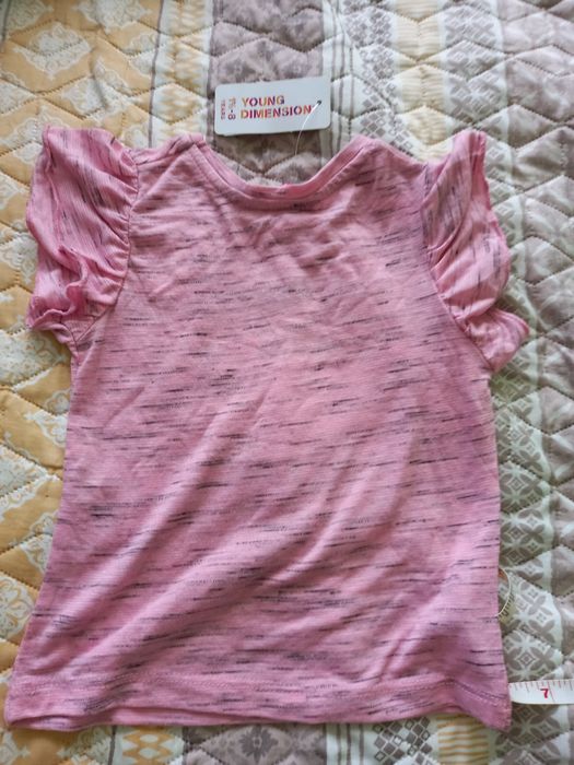 Бебешка блуза с къс ръкав