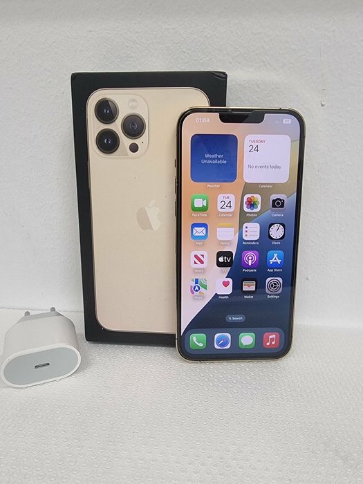13 Pro Max Silver  condiții impecabile  iphone