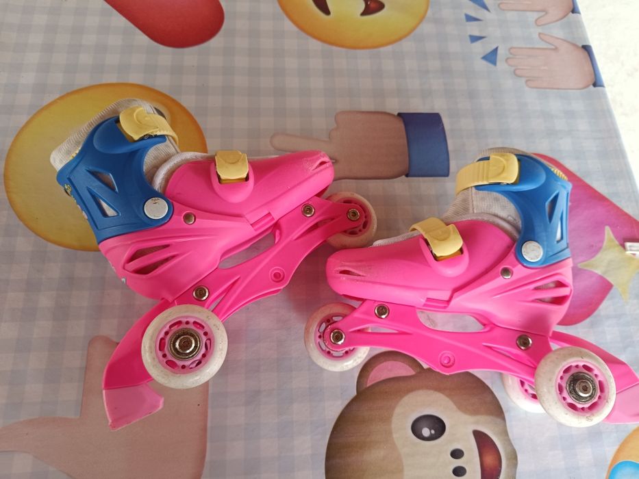 Детски ролери, STAMP, Гумени, Многоцветни, 27-30 EU