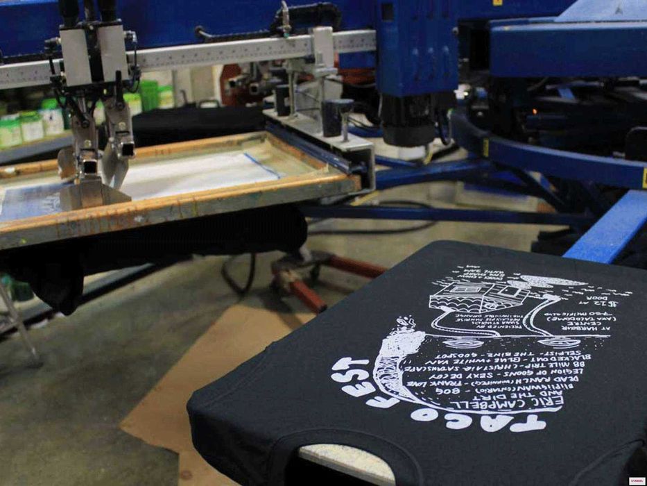 Шелкография Производство