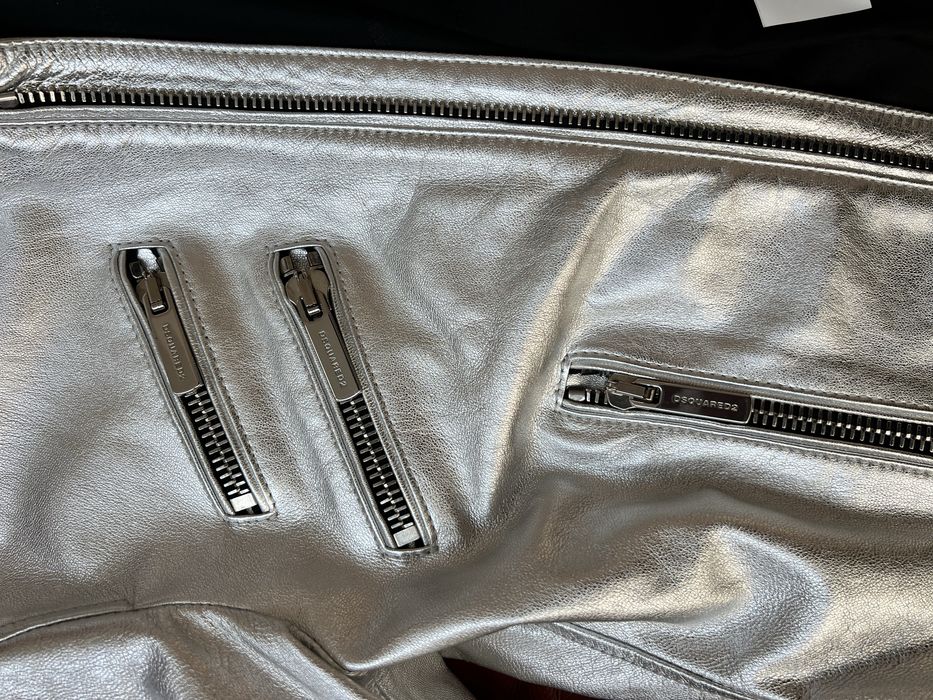 Dsquared2 дамско кожено яке от 100% кожа