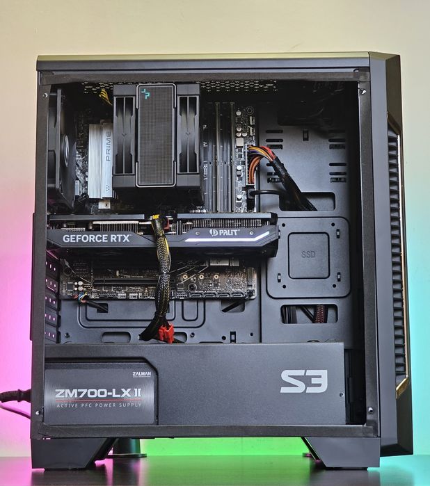 Ryzen 5-7500F/RTX 5060 8GB/RAM 32GB/SSD 1TB/Чисто Нов-Гаранция!