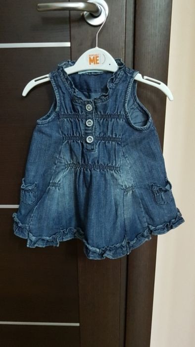 Rochita Jeans Fox Baby 3-6 luni