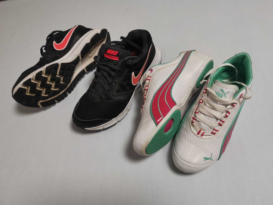 Nike, Puma оригинални дамски маратонки