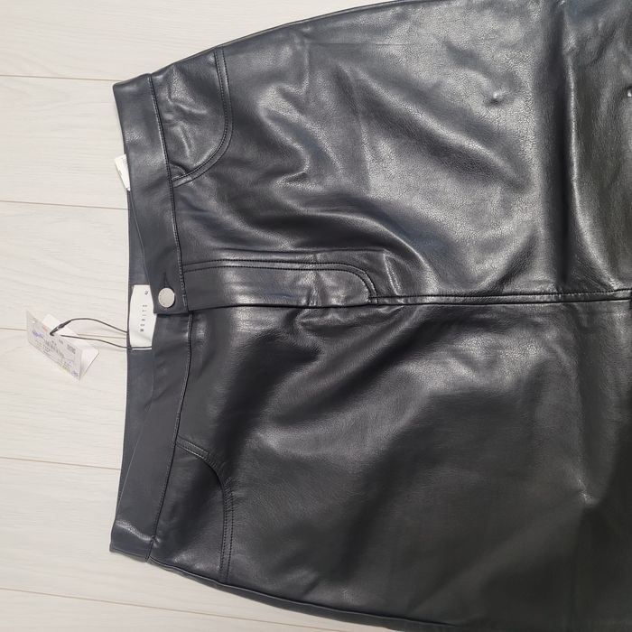 Fusta imitatie piele Mohito