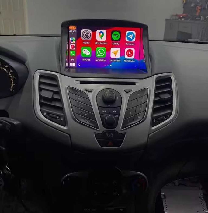 Navigație Android dedicată Ford Fiesta MK6, MK7, 2008-2025