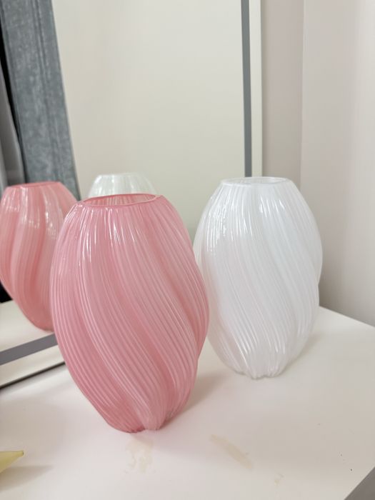 Вазы, стекло новые