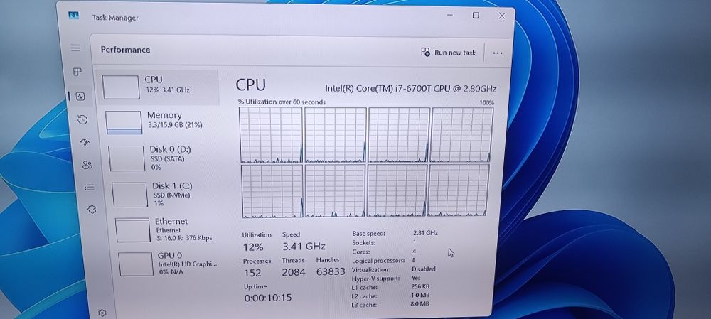Hp elite silice mini PC