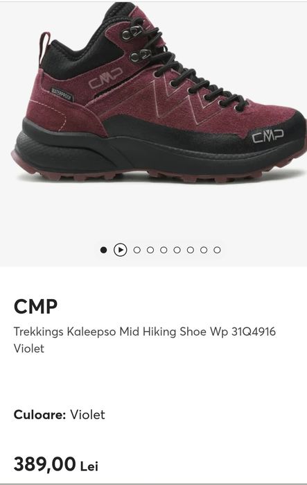 Ghete piele CMP nr.40 originale