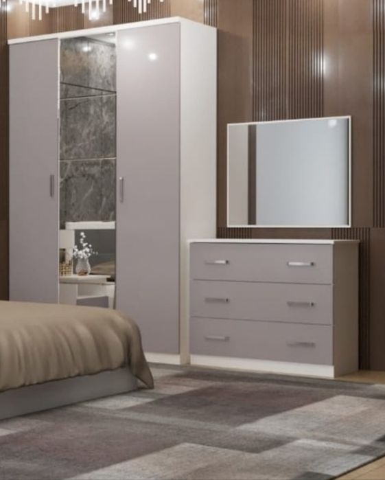 (НОВЫЙ) Шифанер+комод с зеркалом