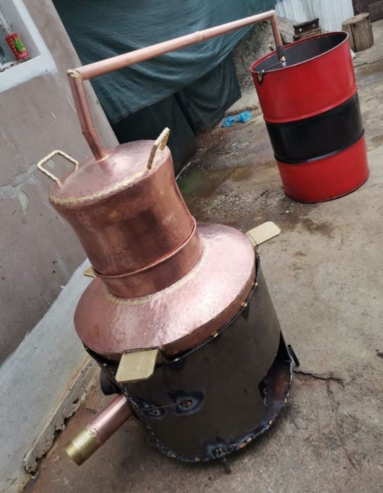 Vindem cazane Tucă 100 litre fund 3mm peret 2mm capac 1mm