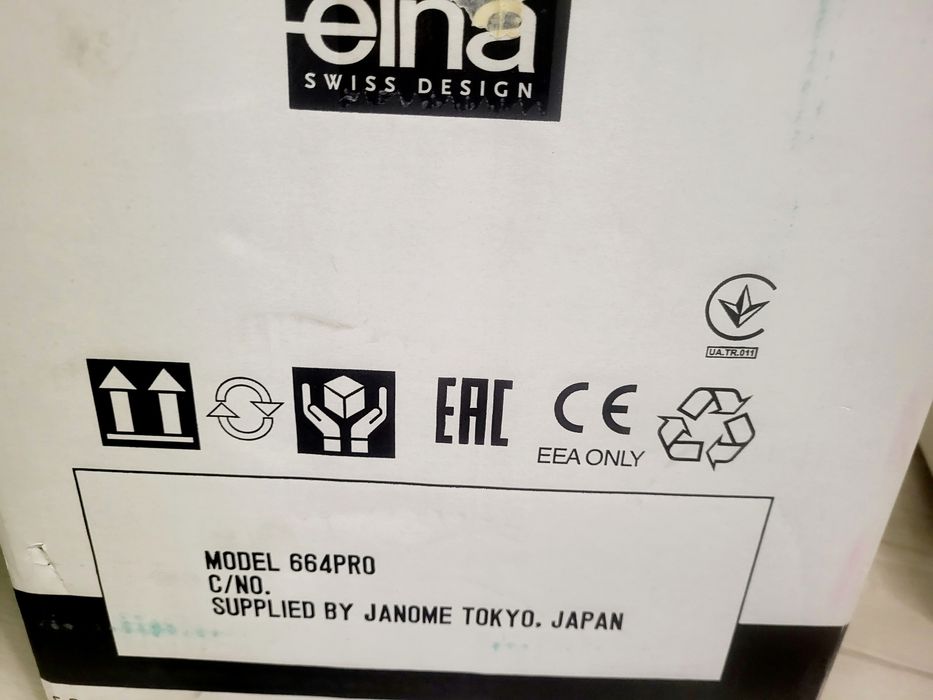 Оверлок Elna 664Pro почти новый