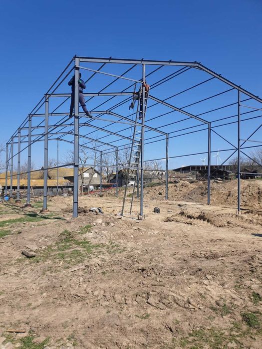 Vand hala completa sau doar structura metalica, 12m x 30m
