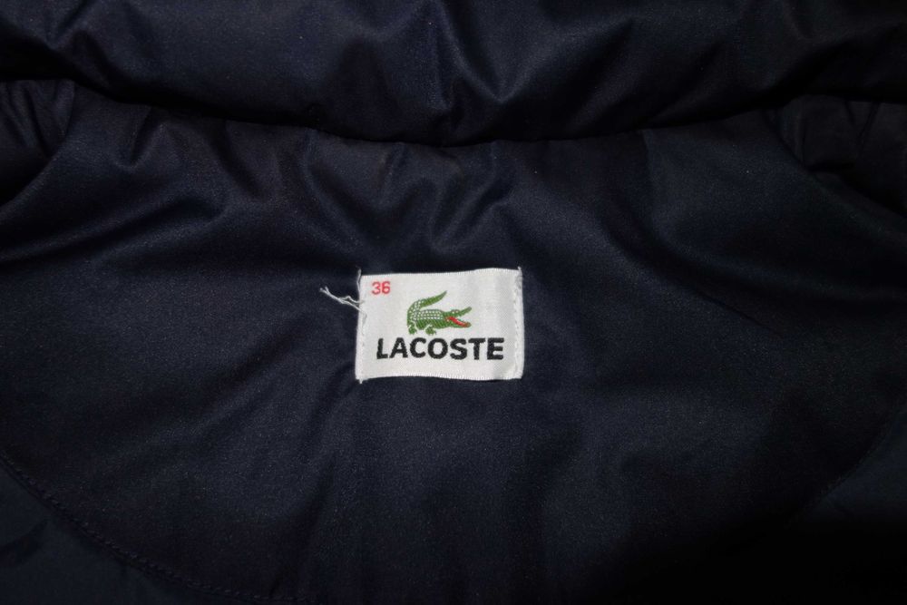 Vesta Dama Lacoste, Marimea S, Albastra, Stare excelenta