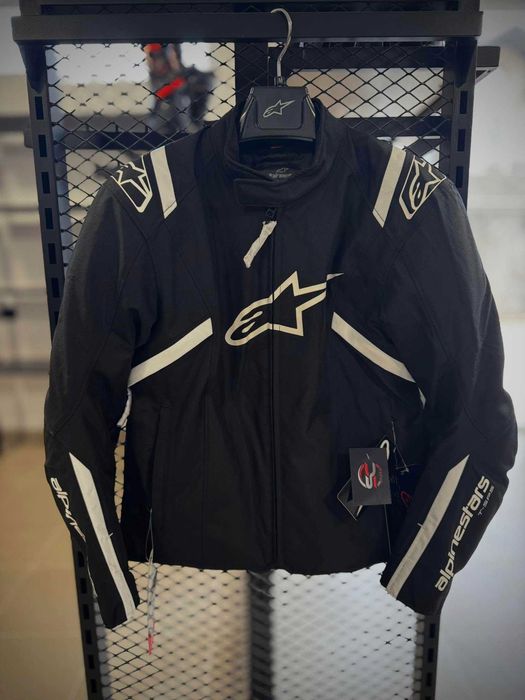 НОВО Текстилно Мото Яке Alpinestars T-Sps V2  Black-White