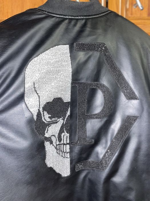 Geacă de Piele Philipp Plein