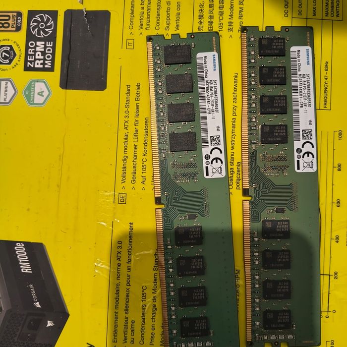 vand ddr4 desktop 2x4gb 2133 verzi second hand