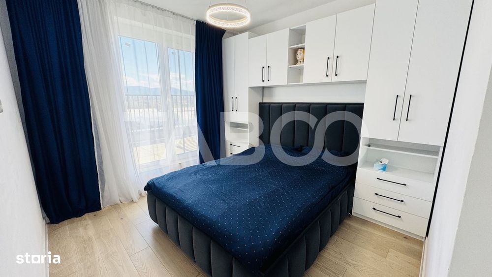 Penthouse cu terasa de 51mp de vanzare 3 camere 2 bai 1 parcare Sibiu — fotografia 3
