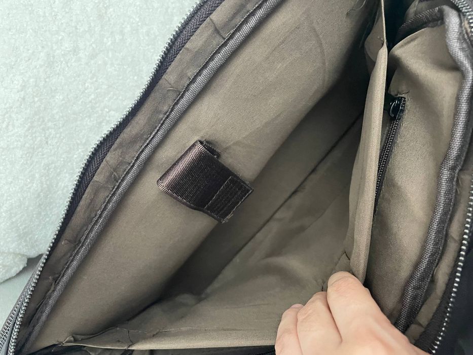 Коричневая кожанная сумка