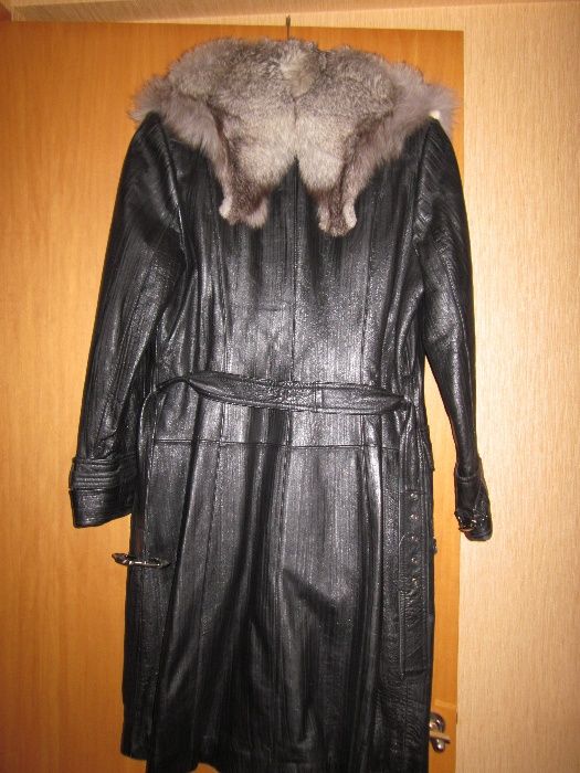 Продам дубленку кожанную